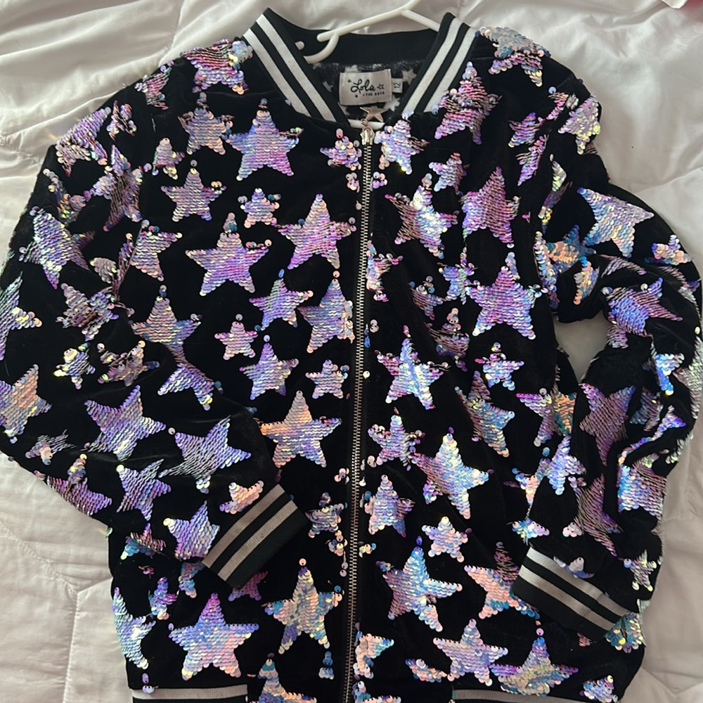 Lola & the Boys Star Jacket

Excellent Condition 
Pet and Smoking Free Home